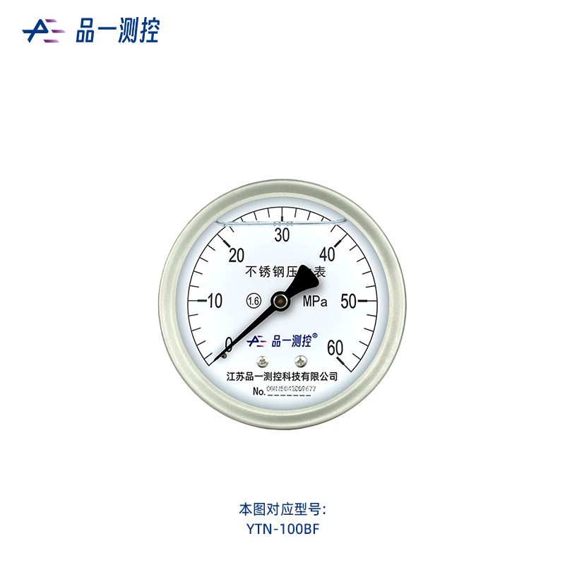 耐振不锈钢压力表